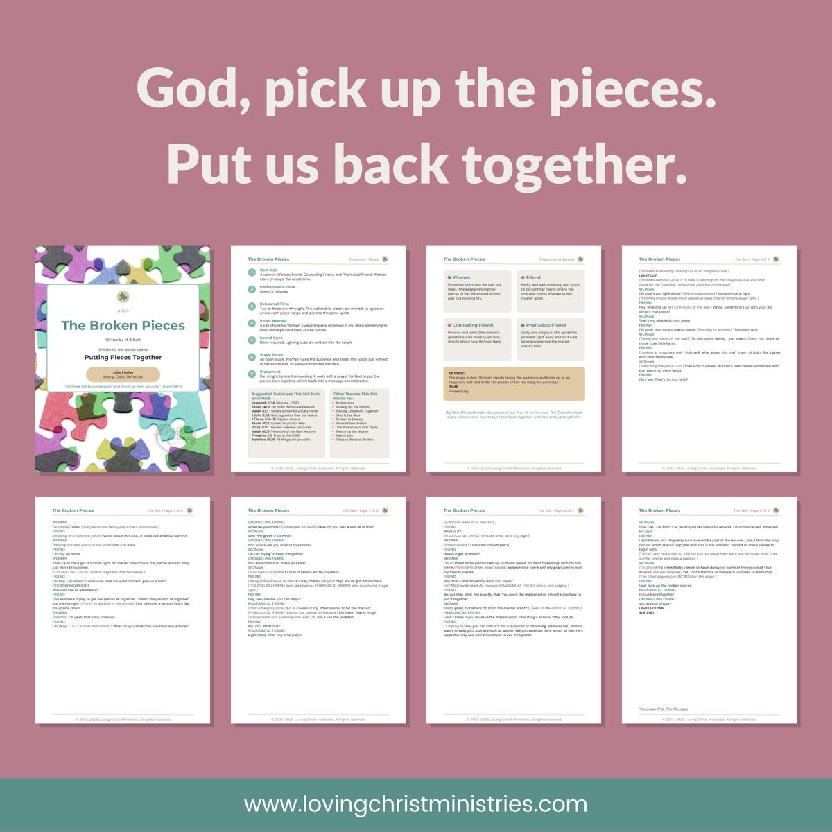 The Broken Pieces - Christian Skit
