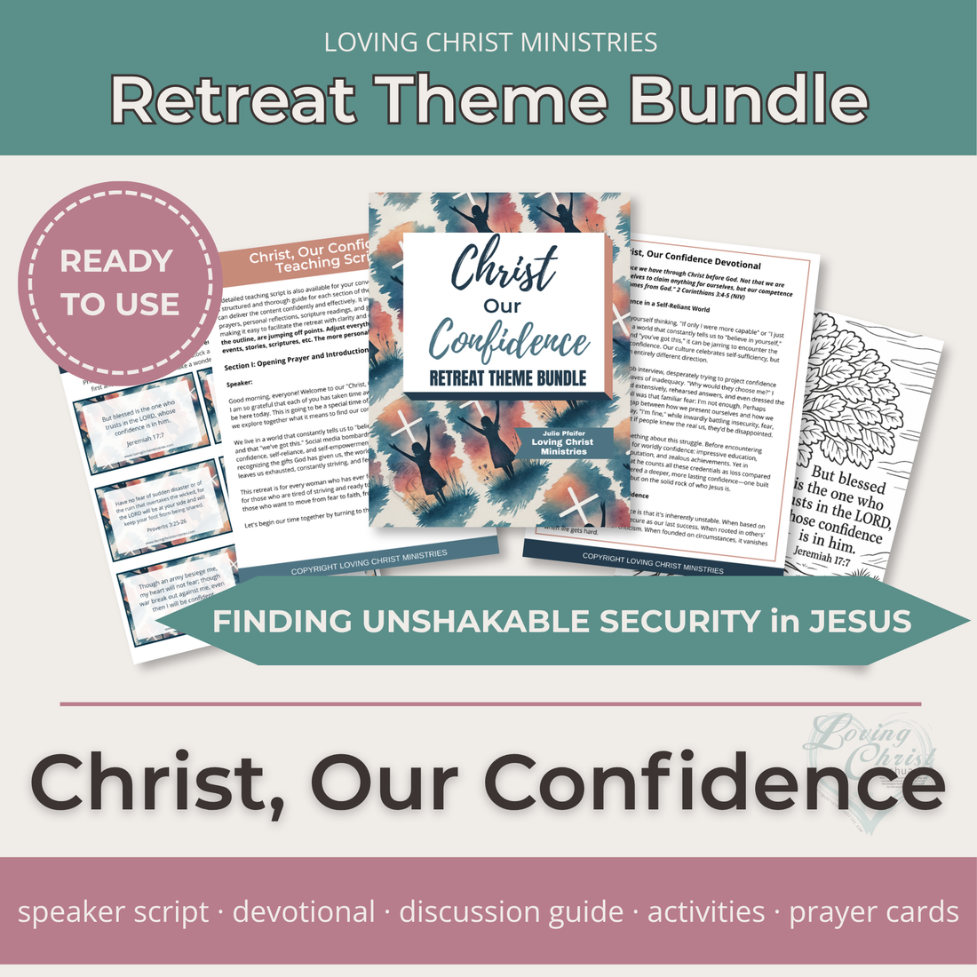 Christ, Our Confidence Printable Theme Bundle