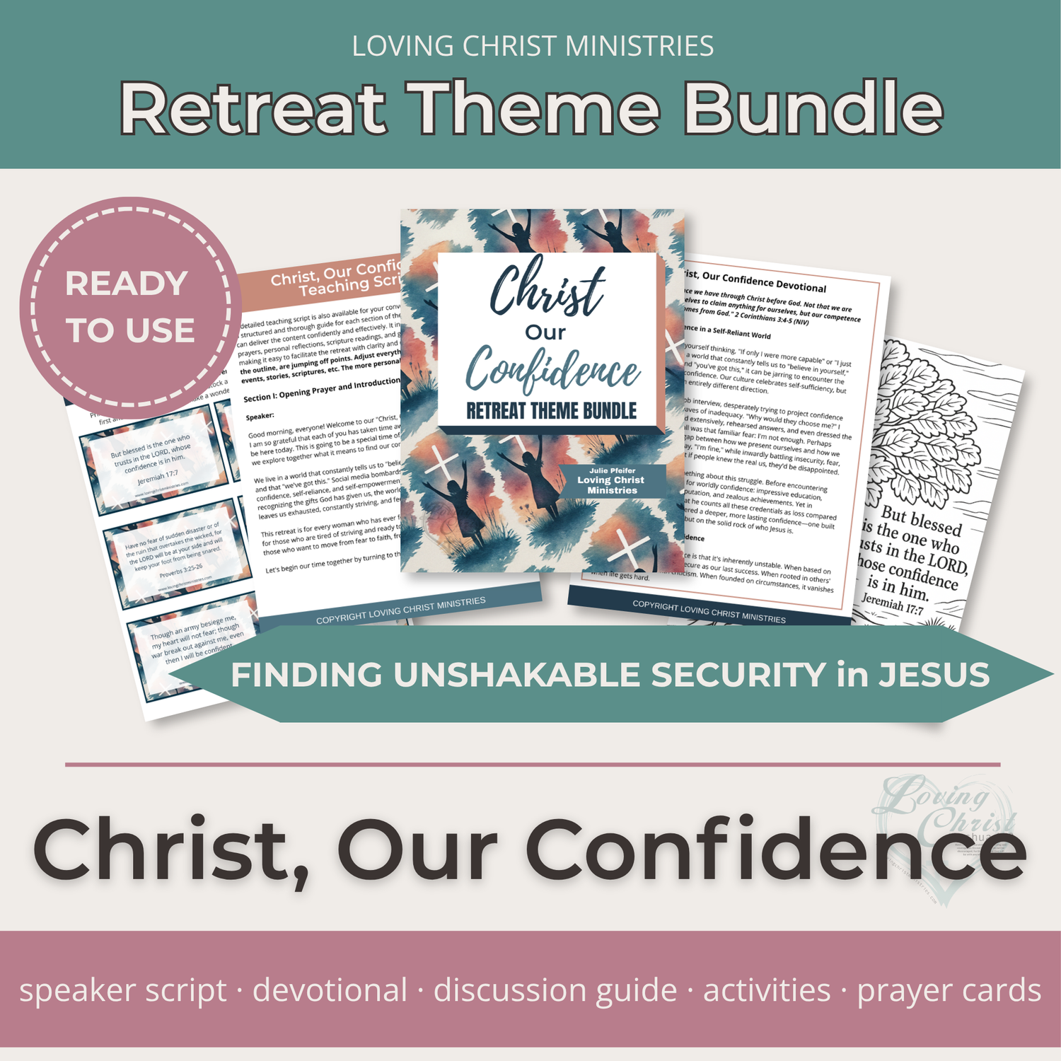 Christ, Our Confidence Printable Theme Bundle