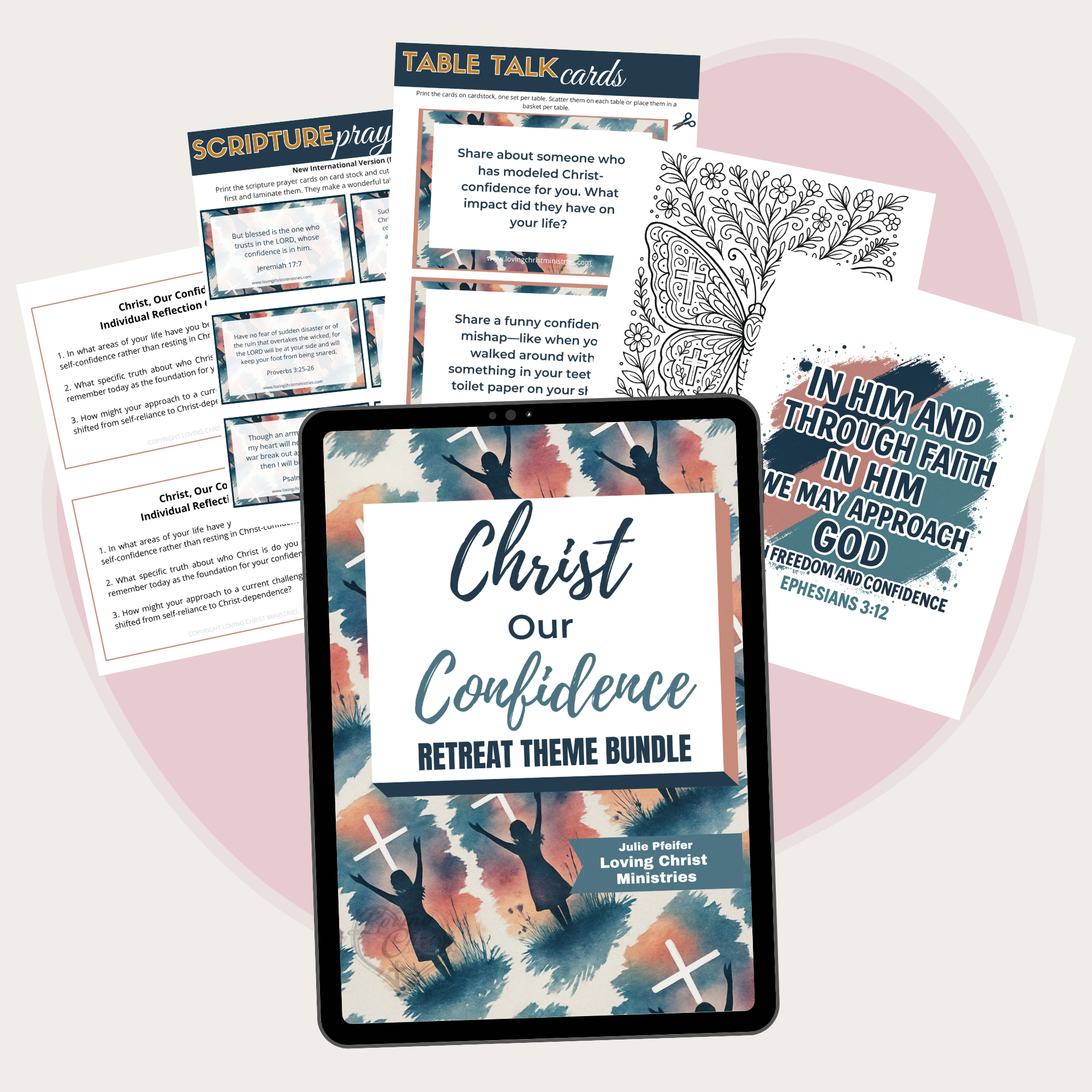 Christ, Our Confidence Printable Theme Bundle