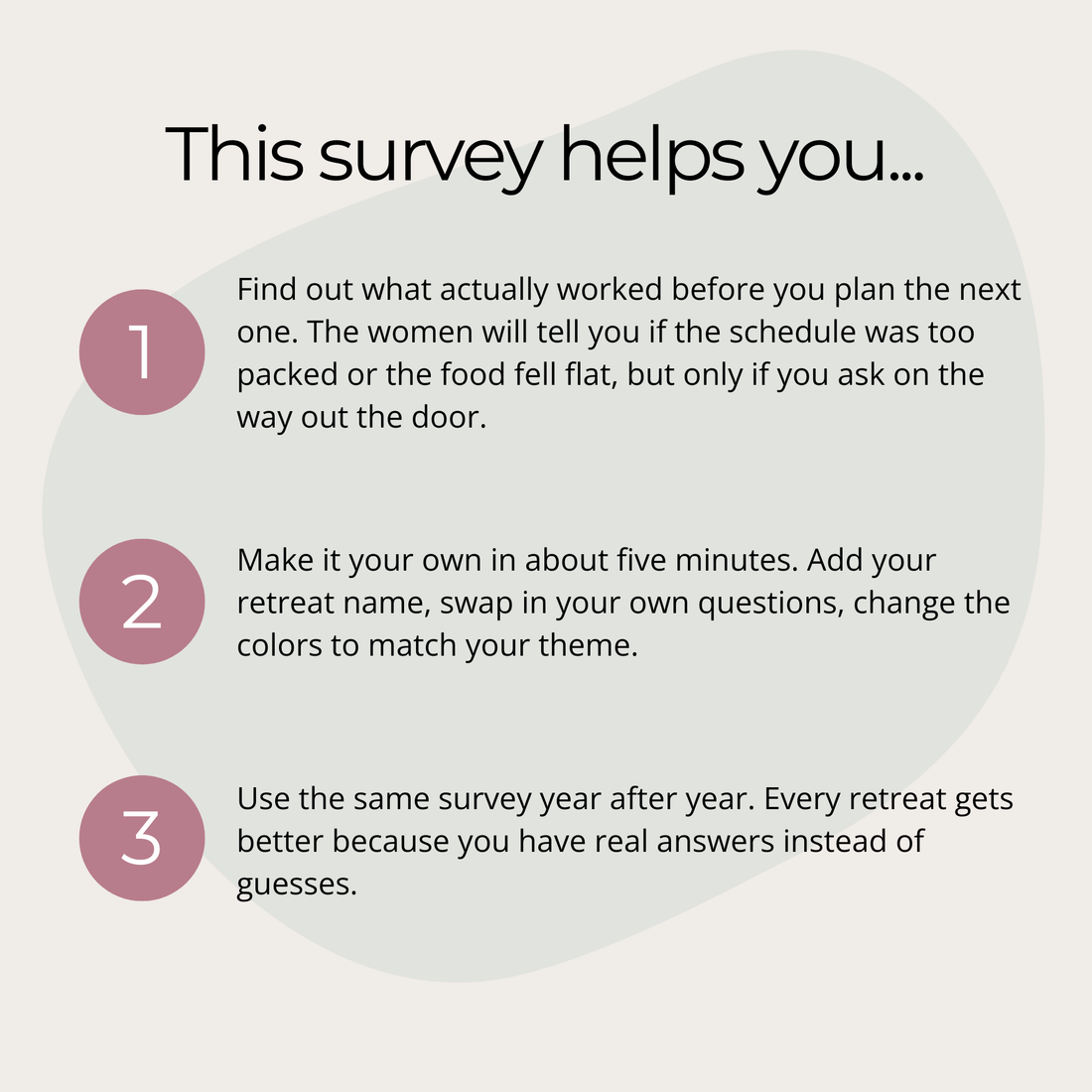 Exit Survey Templates for Women&