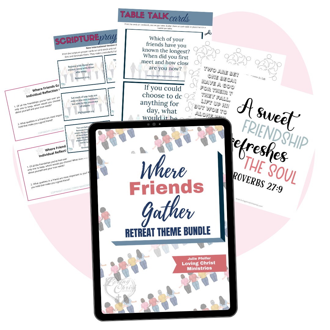 Where Friends Gather Printable Theme Bundle