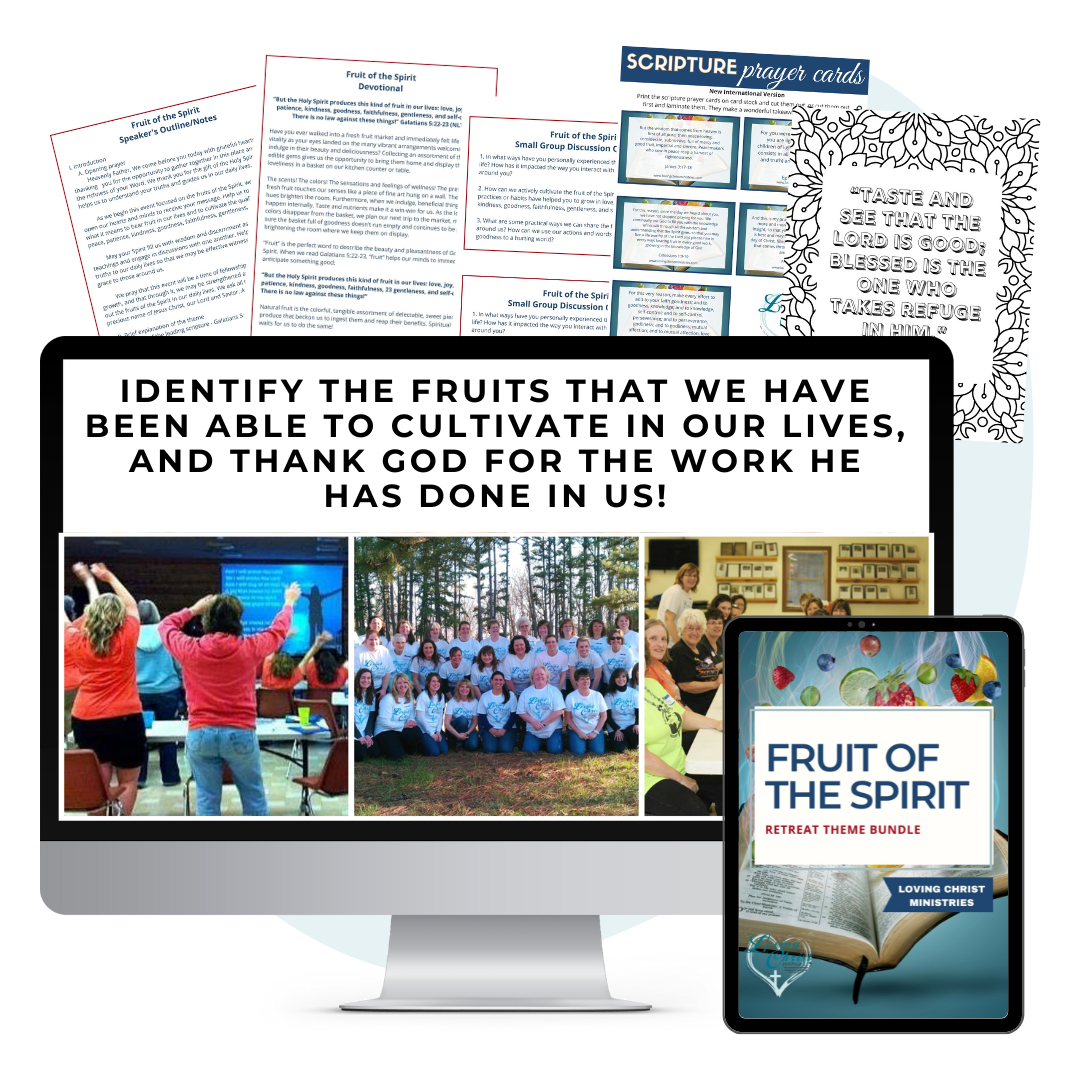 Fruit of the Spirit Printable Theme Bundle