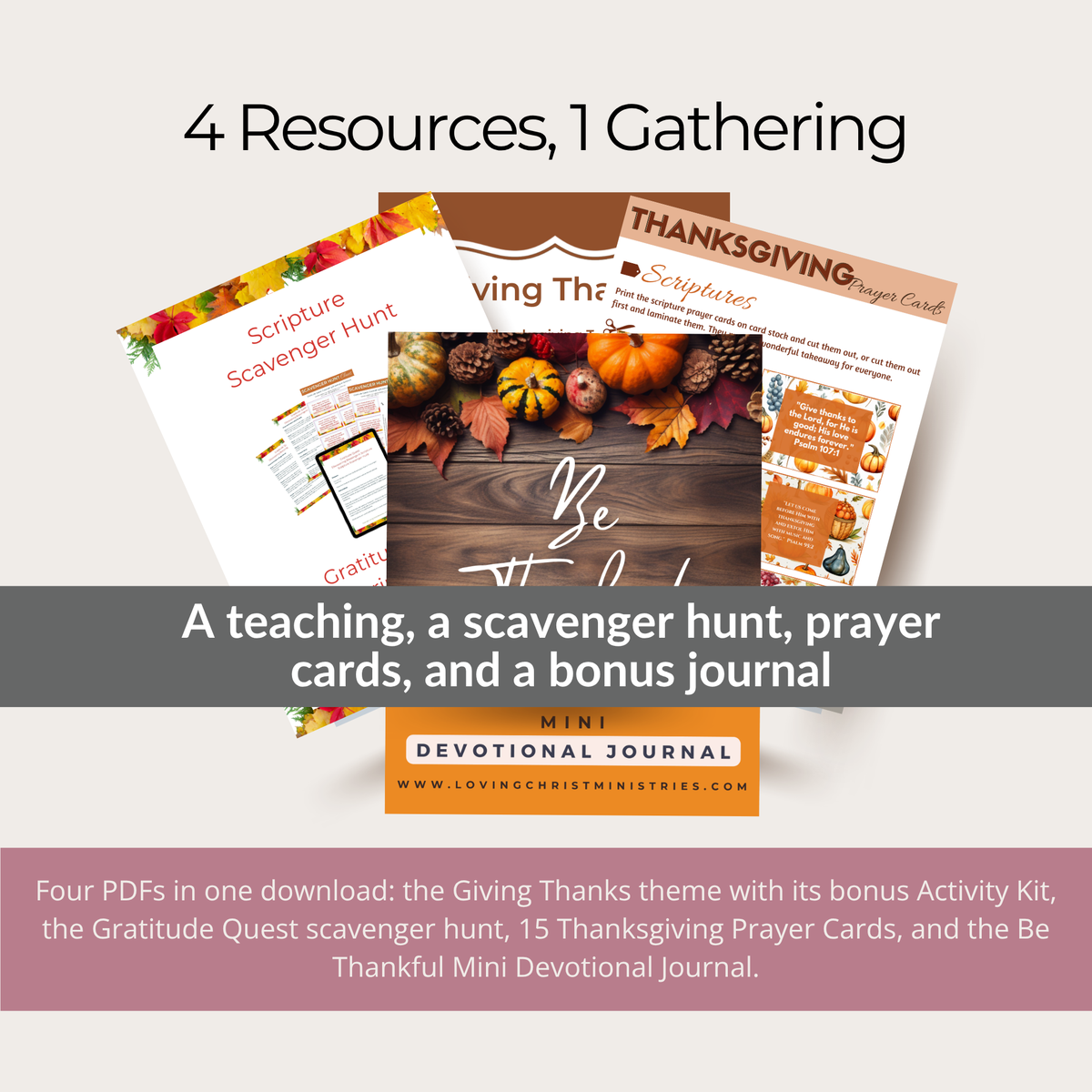 Four resources for one Thanksgiving gathering