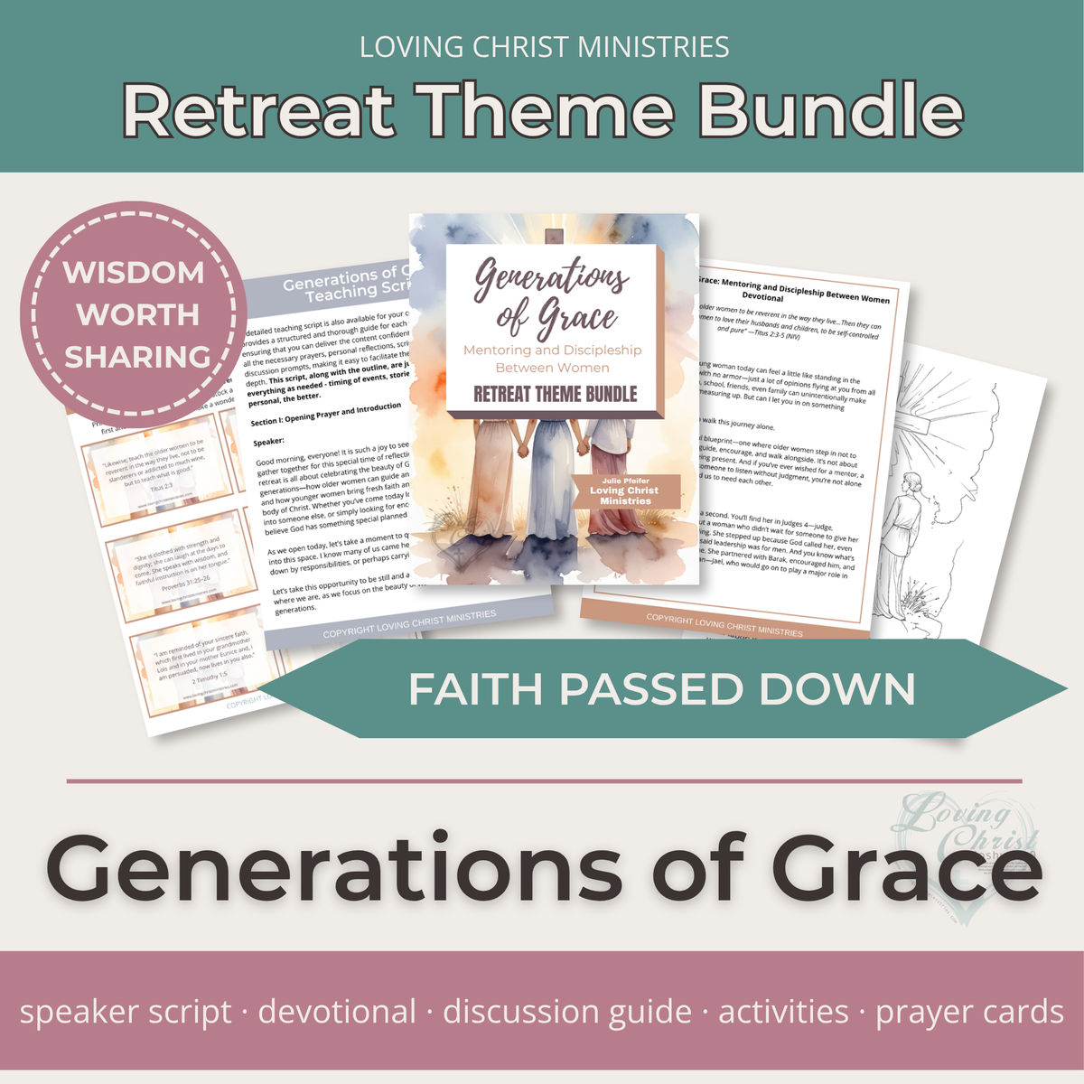 Generations of Grace: Mentoring and Discipleship Between Women