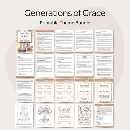 Generations of Grace: Mentoring and Discipleship Between Women