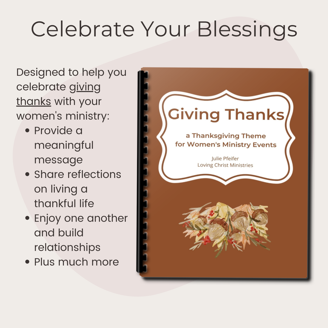 Giving Thanks Printable Ministry Theme + Bonus Activity Kit