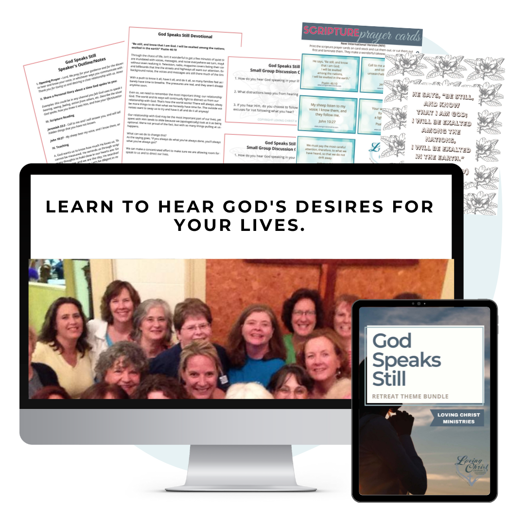 God Speaks Still Printable Theme Bundle