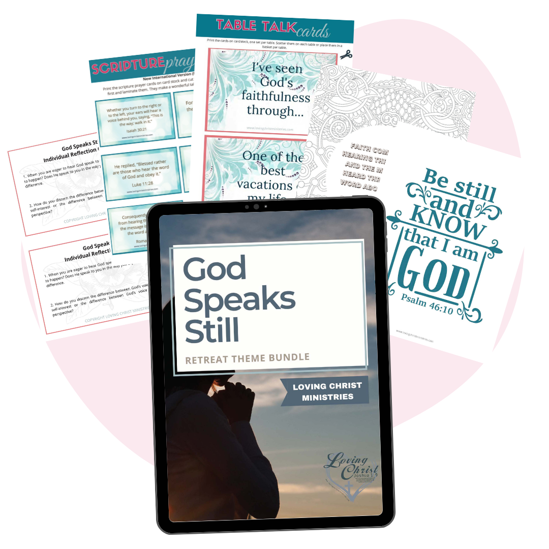 God Speaks Still Printable Theme Bundle