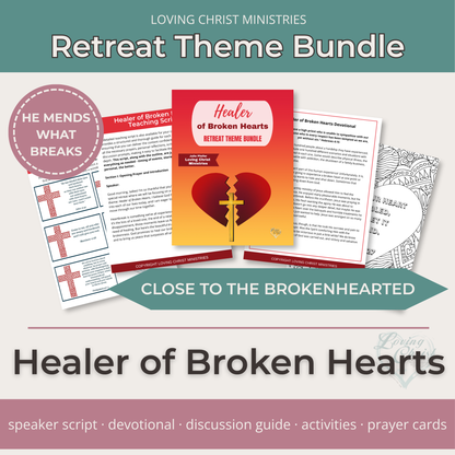 Healer of Broken Hearts Printable Theme Bundle