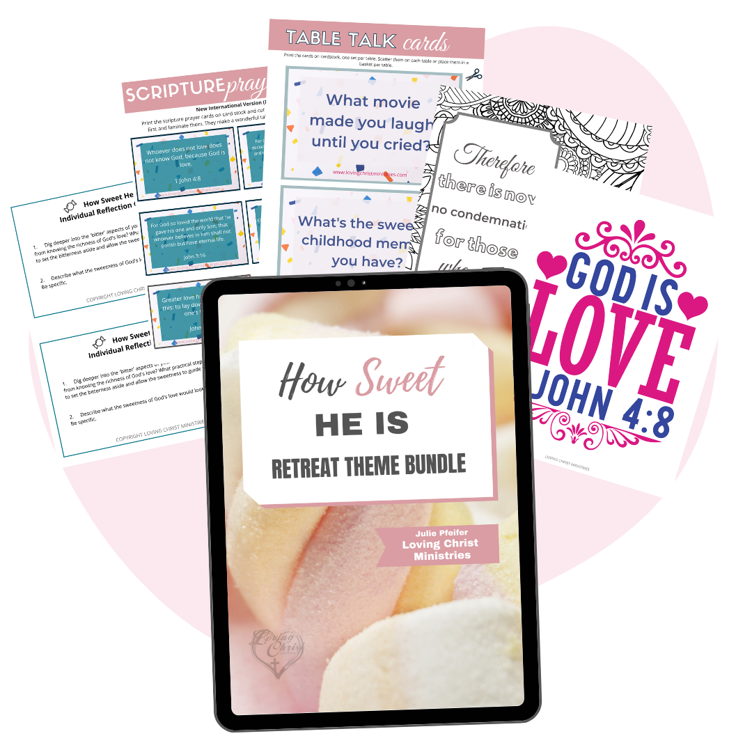 How Sweet He Is Printable Theme Bundle