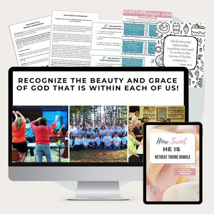 How Sweet He Is Printable Theme Bundle