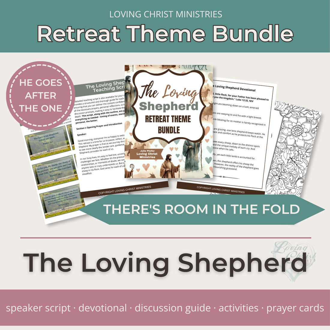 The Loving Shepherd Printable Theme Bundle