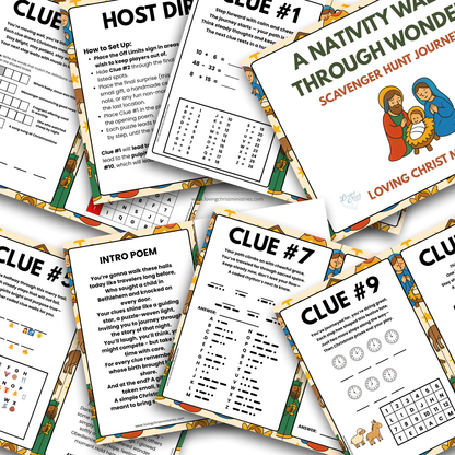A Nativity Walk through Wonder - Scavenger Hunt for Women&