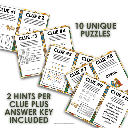 A Nativity Walk through Wonder - Scavenger Hunt for Women&