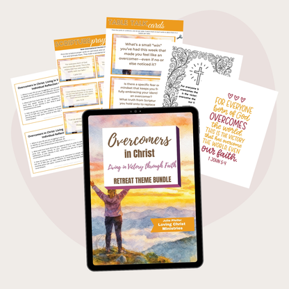 Overcomers in Christ: Living in Victory through Faith Printable Theme Bundle
