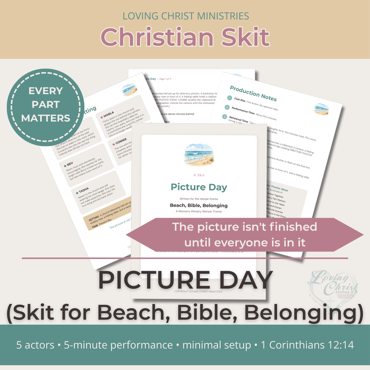 Picture Day - Christian Skit