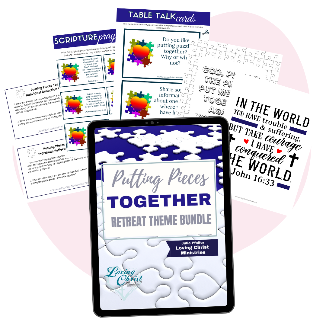 Putting Pieces Together Printable Theme Bundle