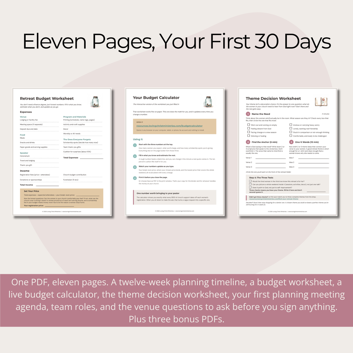 Retreat Quick-Start Kit