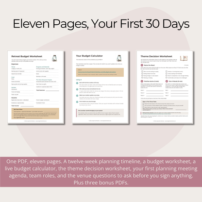Retreat Quick-Start Kit