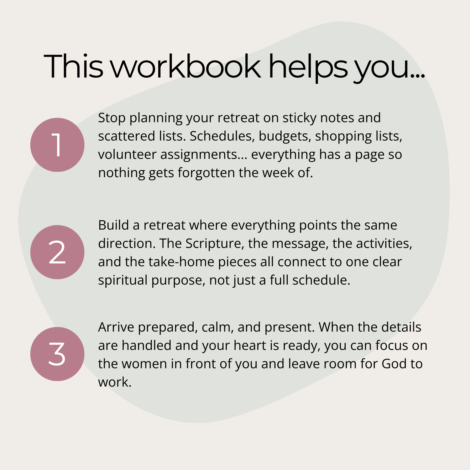 Step-by-Step to a Successful Retreat Planning Workbook