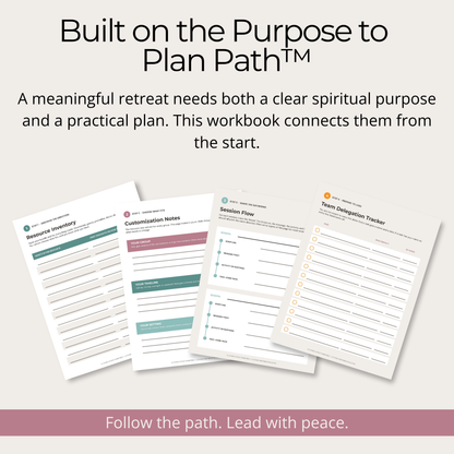 Step-by-Step to a Successful Retreat Planning Workbook