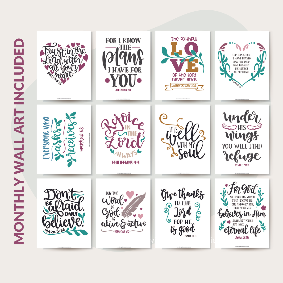 Scripture Writing Binder (400+ Pages)