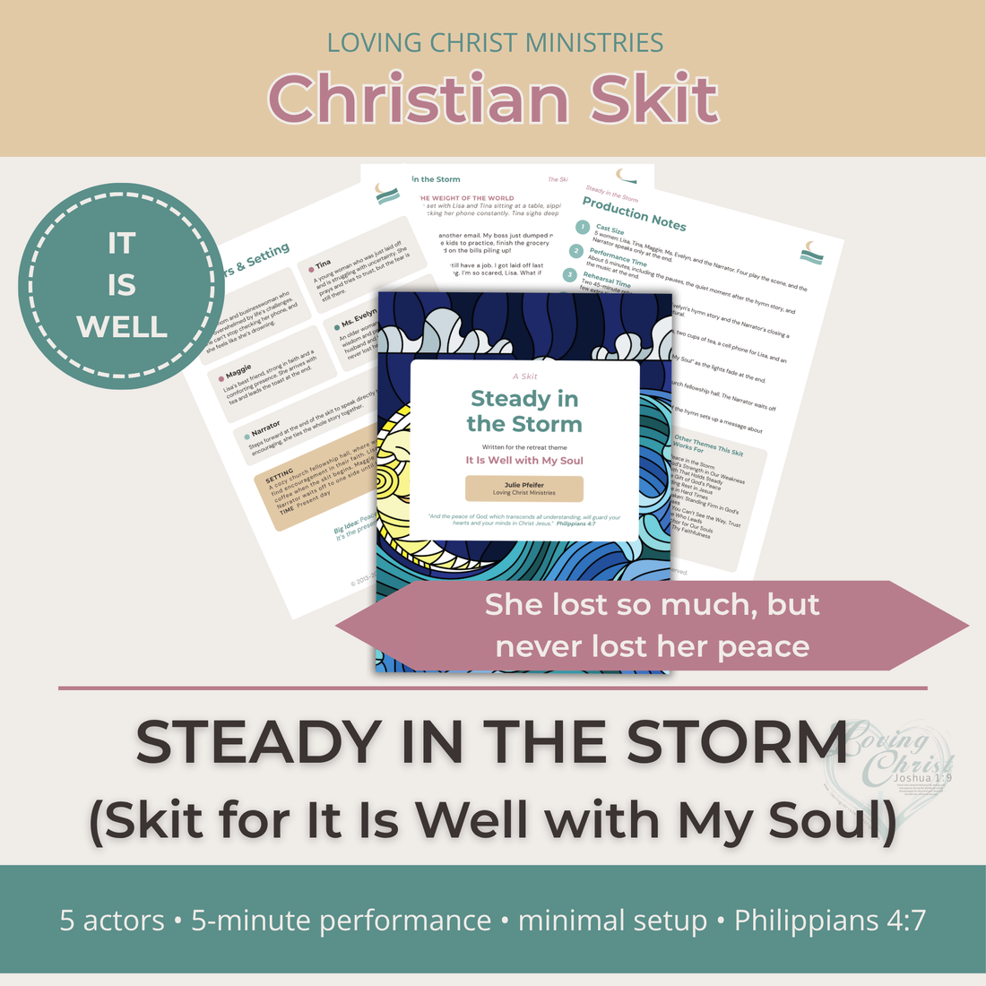 Steady in the Storm - Christian Skit