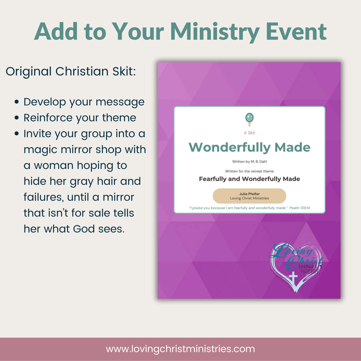 Wonderfully Made - Christian Skit