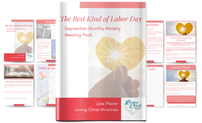 September Monthly Ministry Meeting Pack - The Best Kind of Labor Day