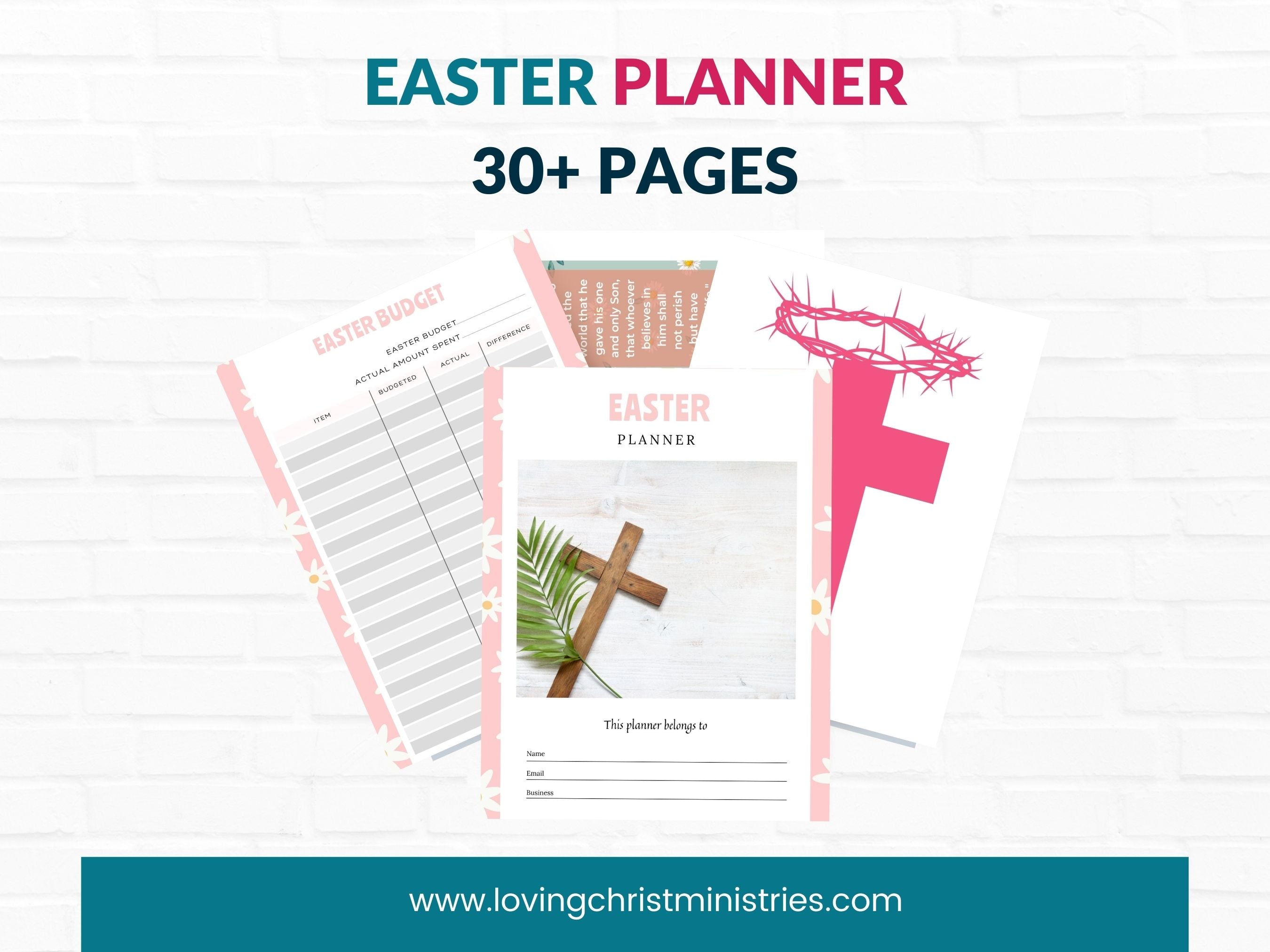 Easter Planner {30+ Pages}