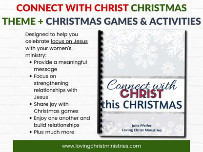 Connect with Christ this Christmas Bundle (40+ Pages)