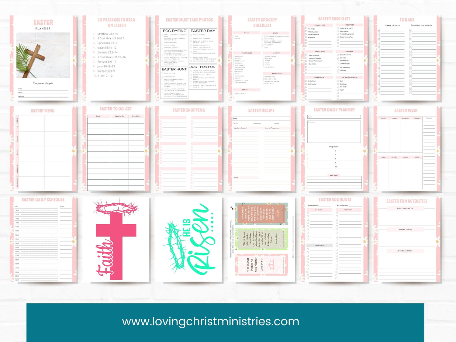 Easter Planner {30+ Pages}