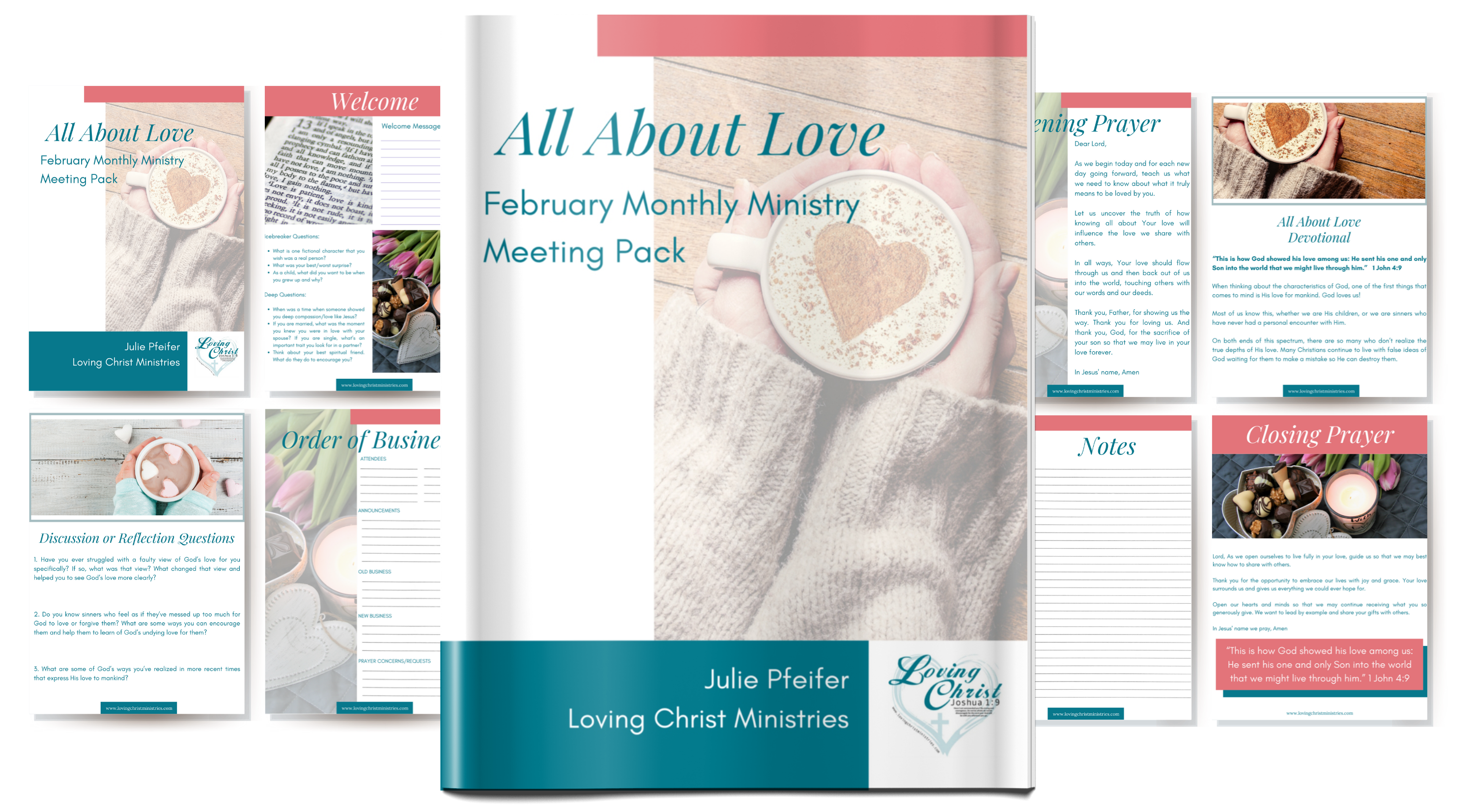 February Monthly Ministry Meeting Pack - All about Love