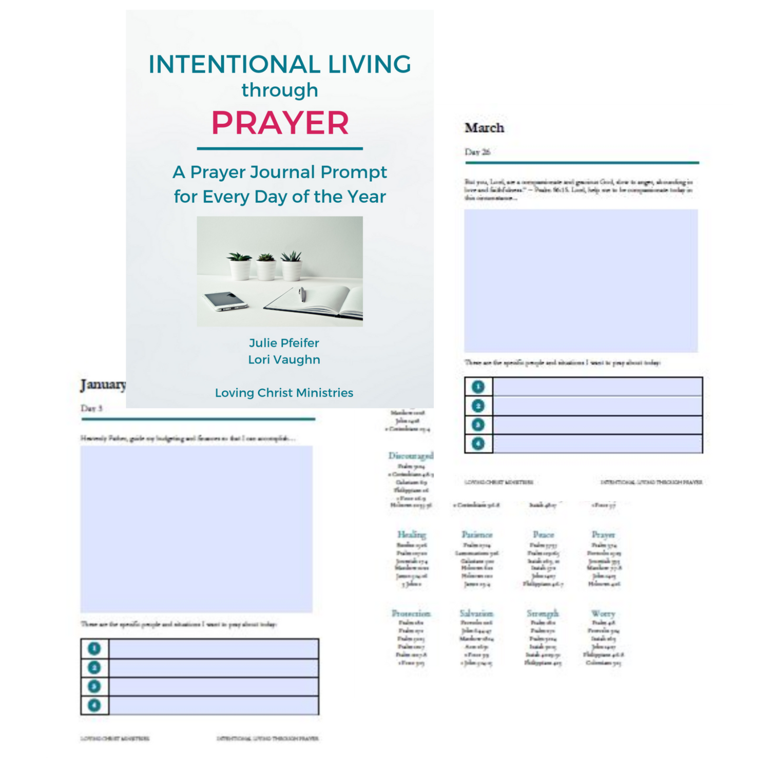 Intentional Living through Prayer: A Prayer Prompt for Every Day of the Year