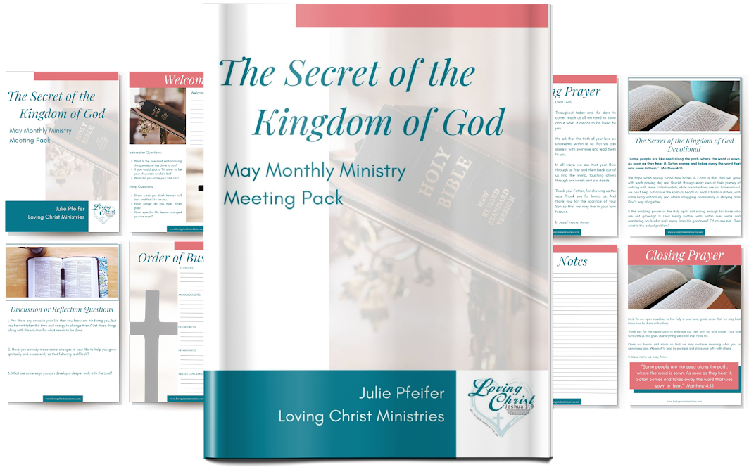 May Monthly Ministry Meeting Pack - The Secret of the Kingdom of God
